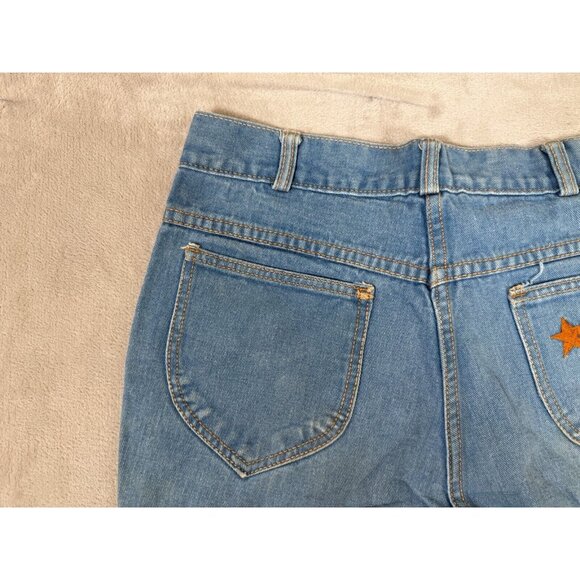 Vintage STE.LVCIEN Men’s Flared Bell Bottom Jeans 9 Long 33 x 37 - Picture 10 of 14